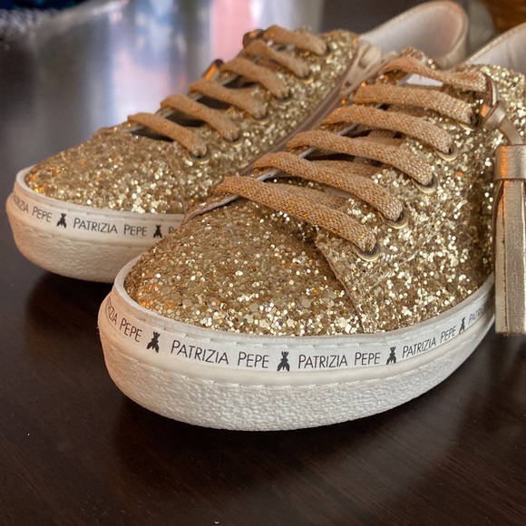 Patrizia Pepe Sneakers Girls, Sz 37 (EU)/ 5 US - Picture 5 of 12